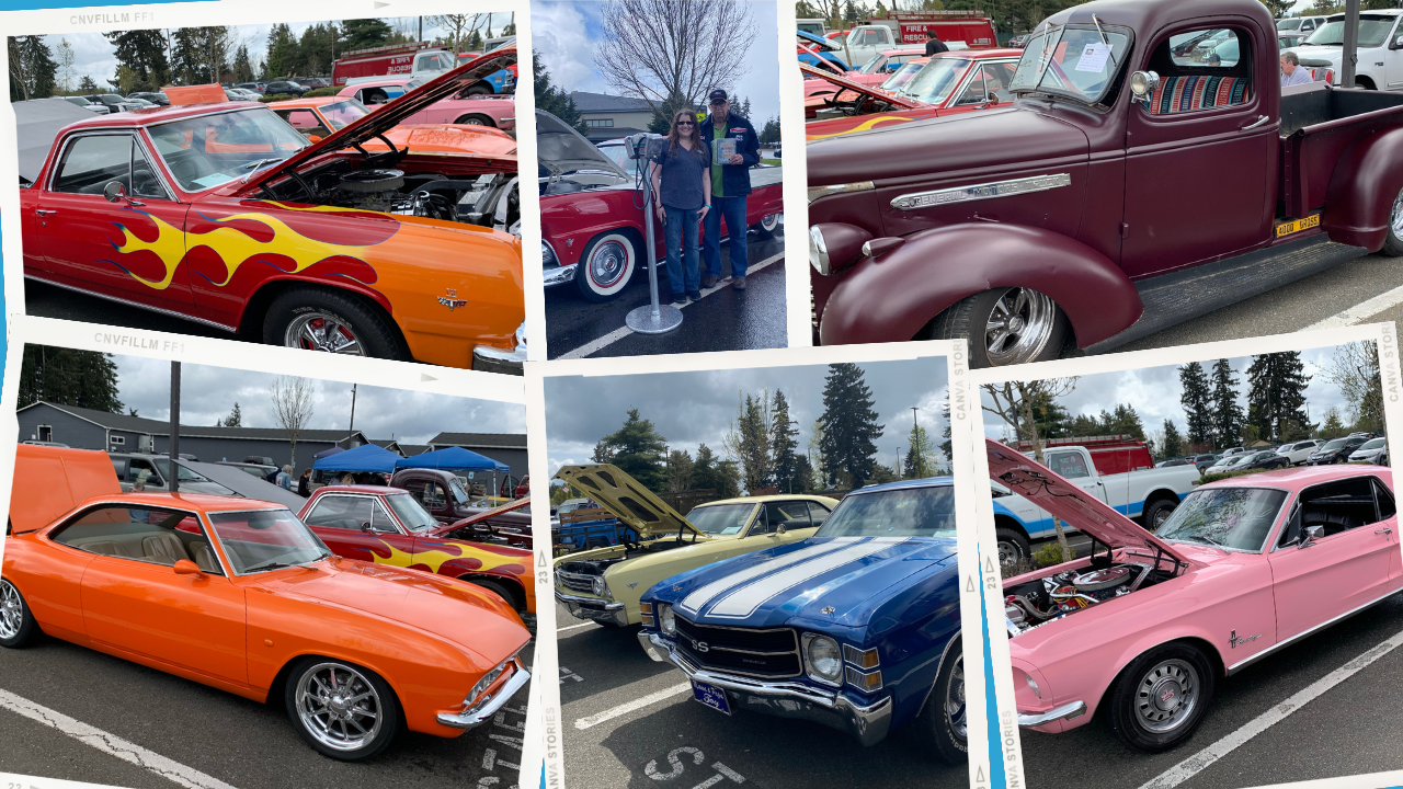 Graham Auto Repair at the Yelm Car Show in 2022